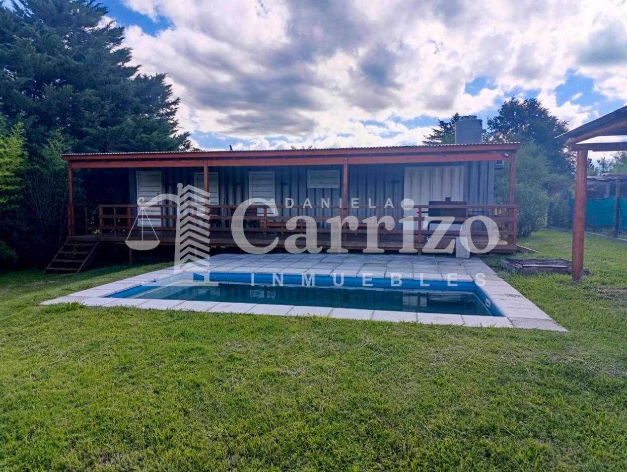 MODERNA Y SUSTENTABLE CASA CONTAINER 