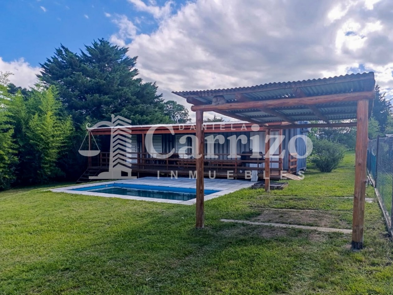 MODERNA Y SUSTENTABLE CASA CONTAINER 
