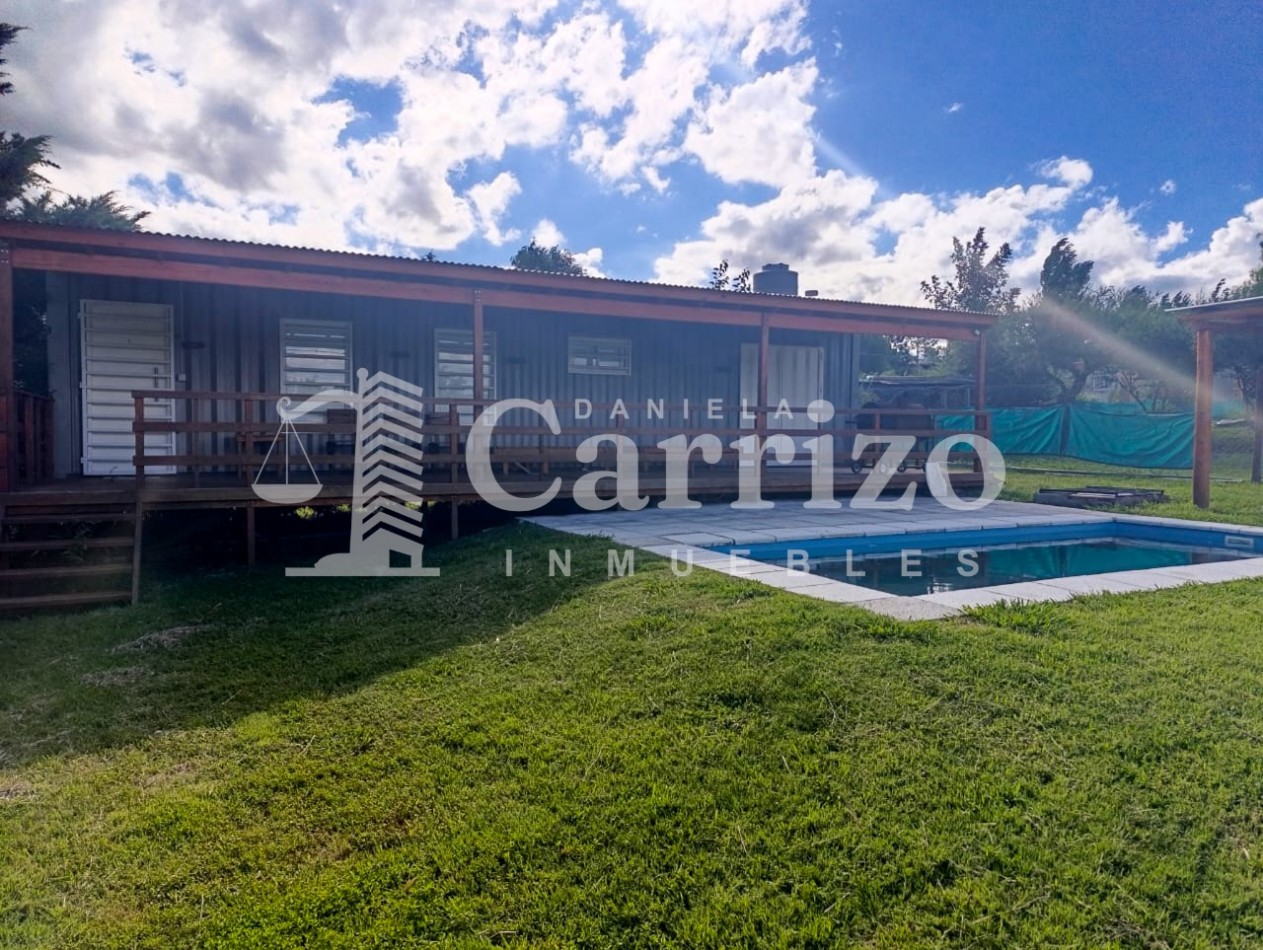 MODERNA Y SUSTENTABLE CASA CONTAINER 