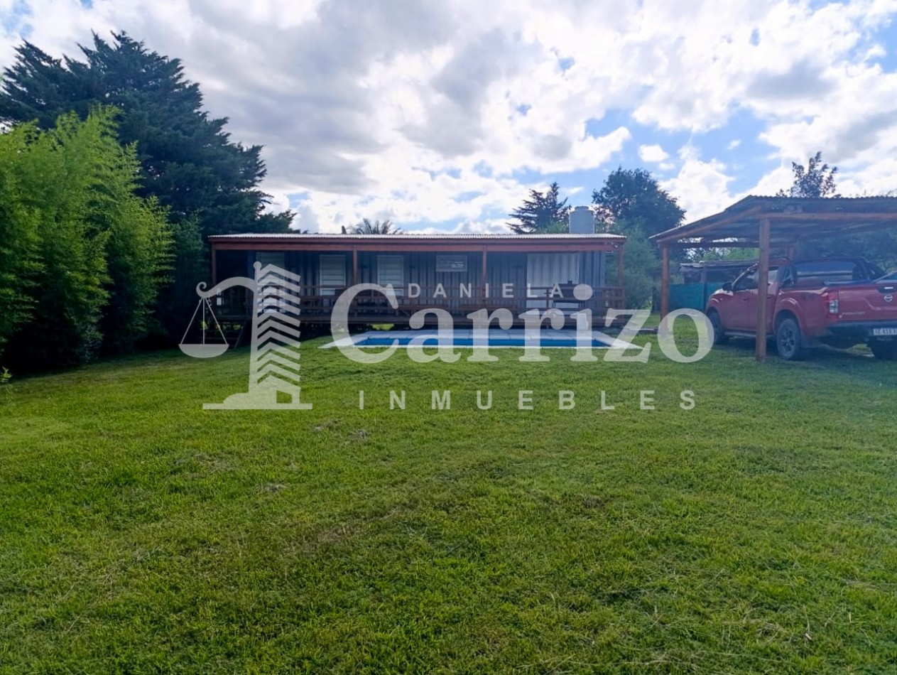 MODERNA Y SUSTENTABLE CASA CONTAINER 